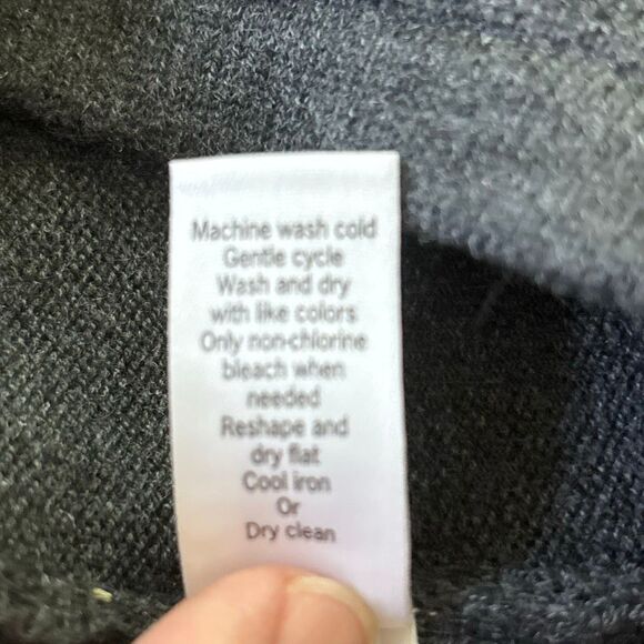 NWT Athleta Chalet Merino Wool sweater dress Sz S Heather Gray ribbed travel - Picture 10 of 13